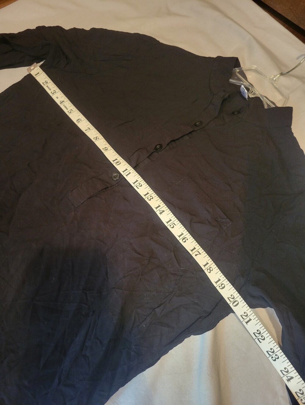 Classic Simple Goth Long Sleeve Black Maxi Dress - Picture 9 of 12